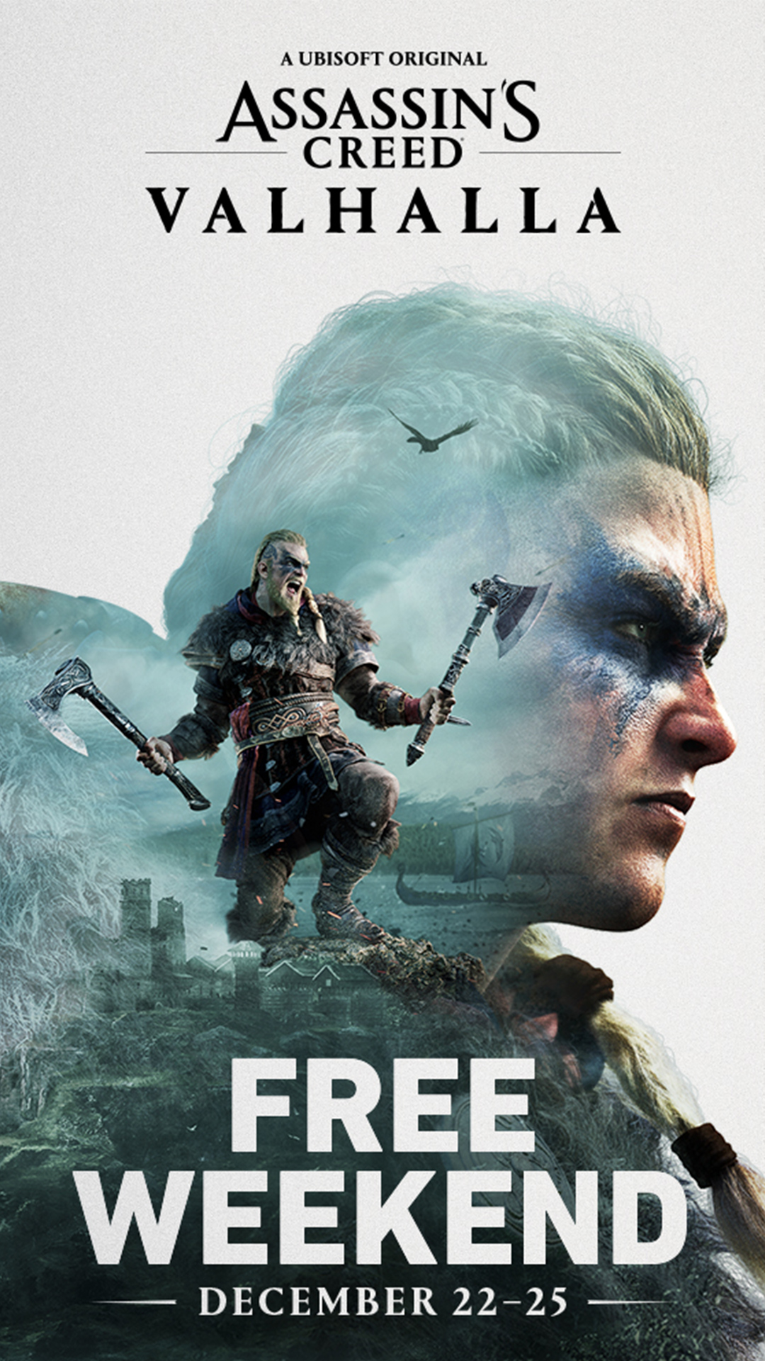 Assassin's Creed Valhalla Free Weekend vertical media