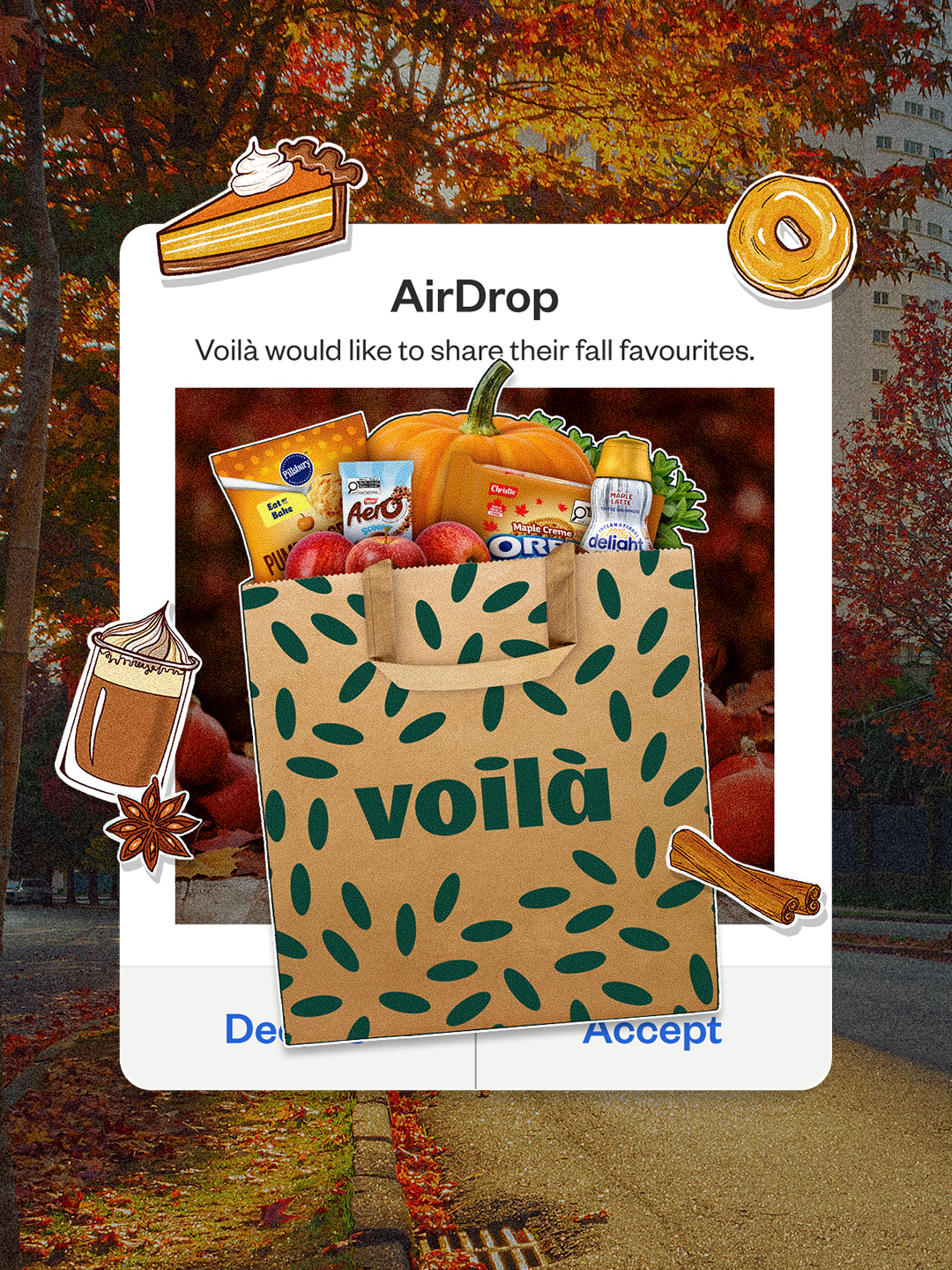 Airdropping Fall Flavours