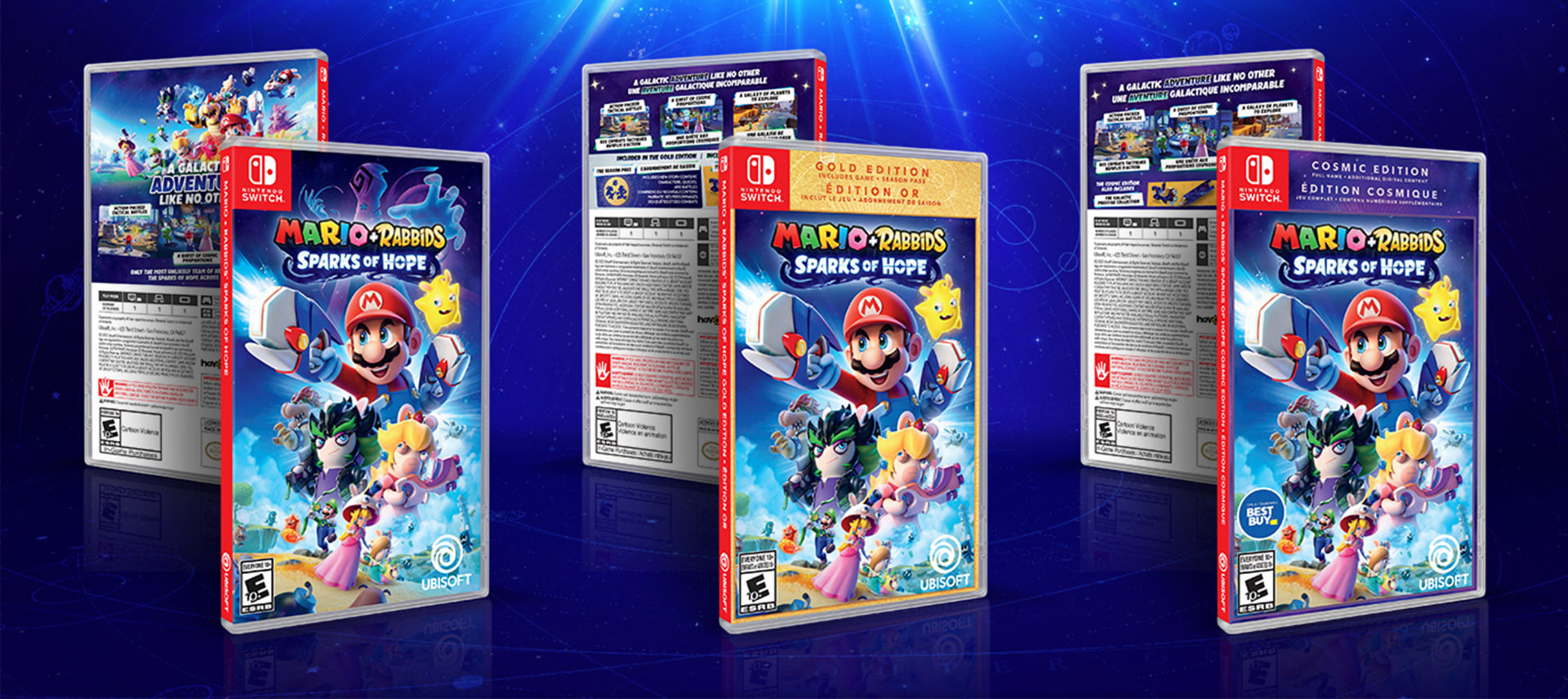 Mario + Rabbids Sparks of Hope packshot arts